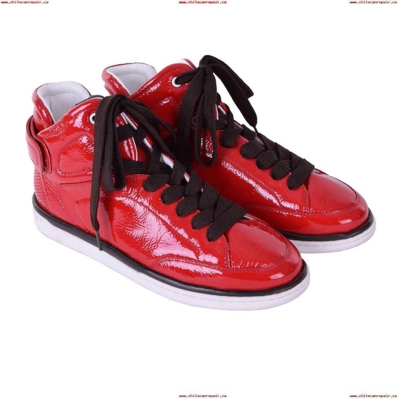 dolce gabbana sneakers red